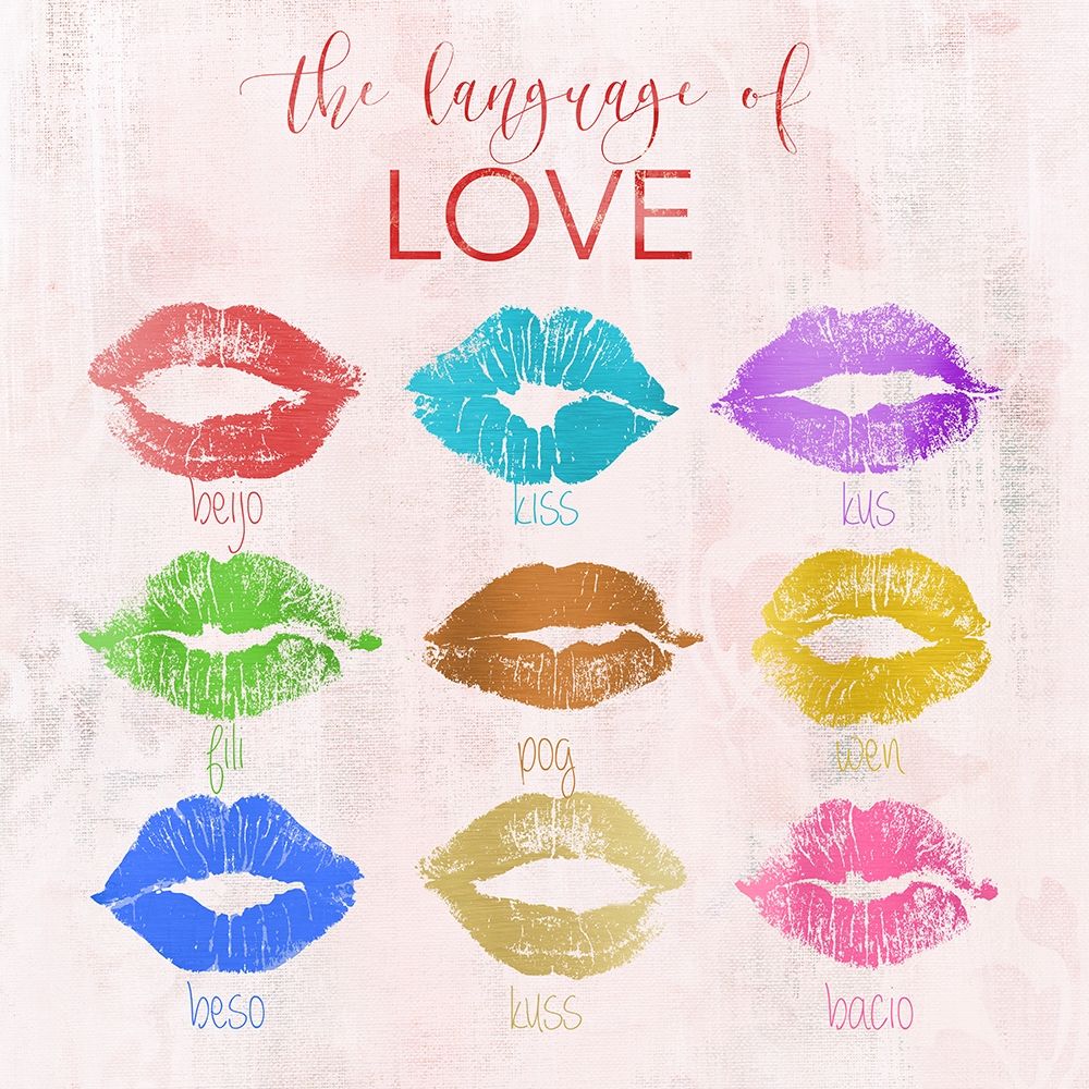 Rainbow Kiss art print by Carol Robinson for $57.95 CAD