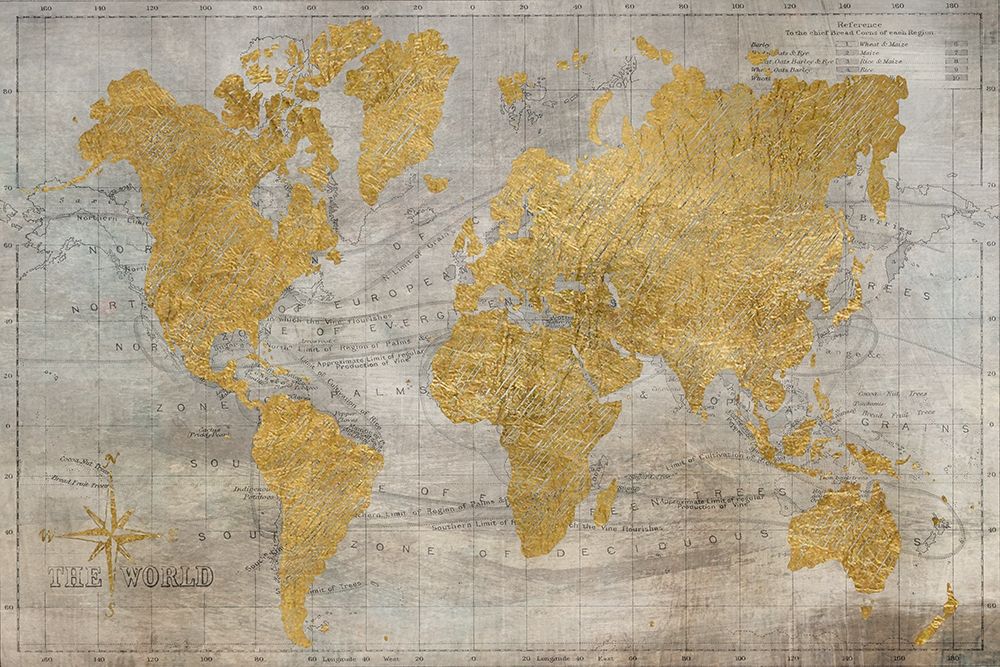 Golden World art print by Susan Jill for $57.95 CAD