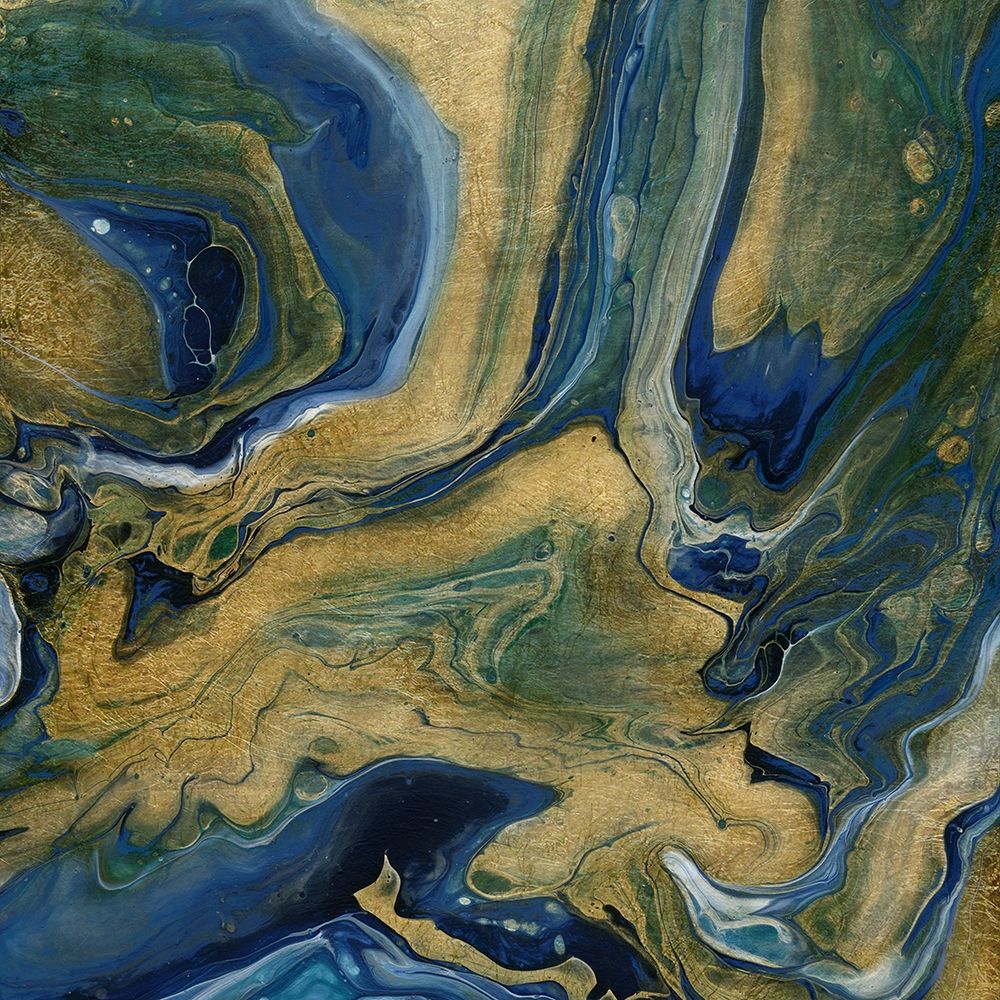 Golden Sea art print by Katrina Craven for $57.95 CAD
