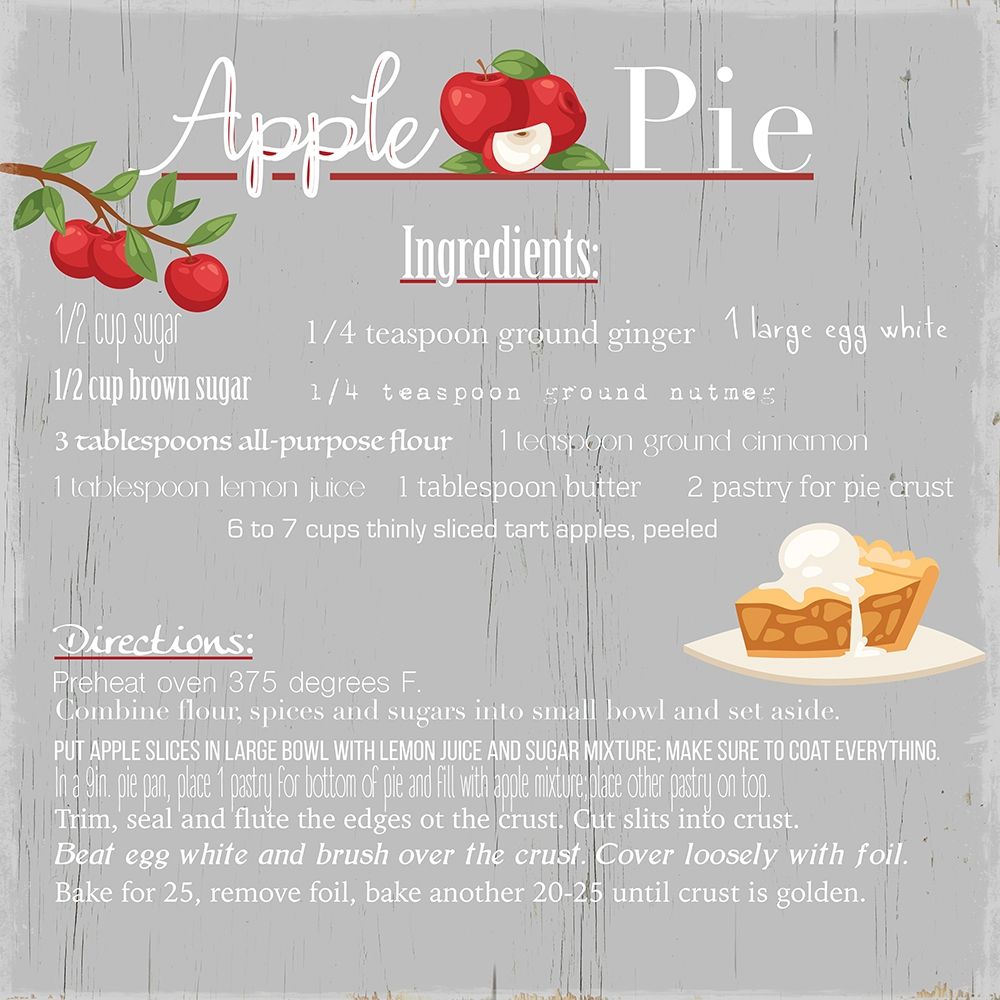 Apple Pie art print by Daniela Santiago for $57.95 CAD