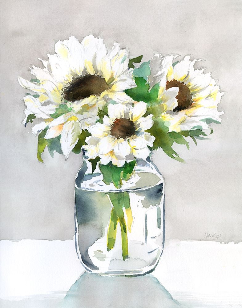 Sunflower II art print by Theresa Troise Heidel for $57.95 CAD