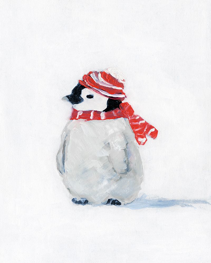 Penguin Play II art print by Sally Swatland for $57.95 CAD