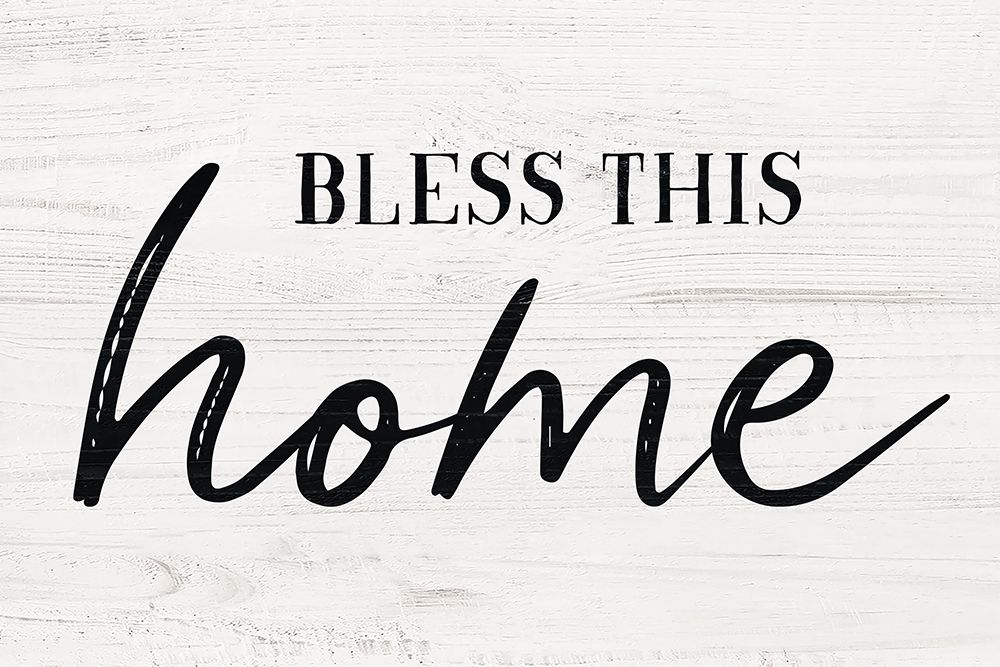 Bless This Home art print by Natalie Carpentieri for $57.95 CAD