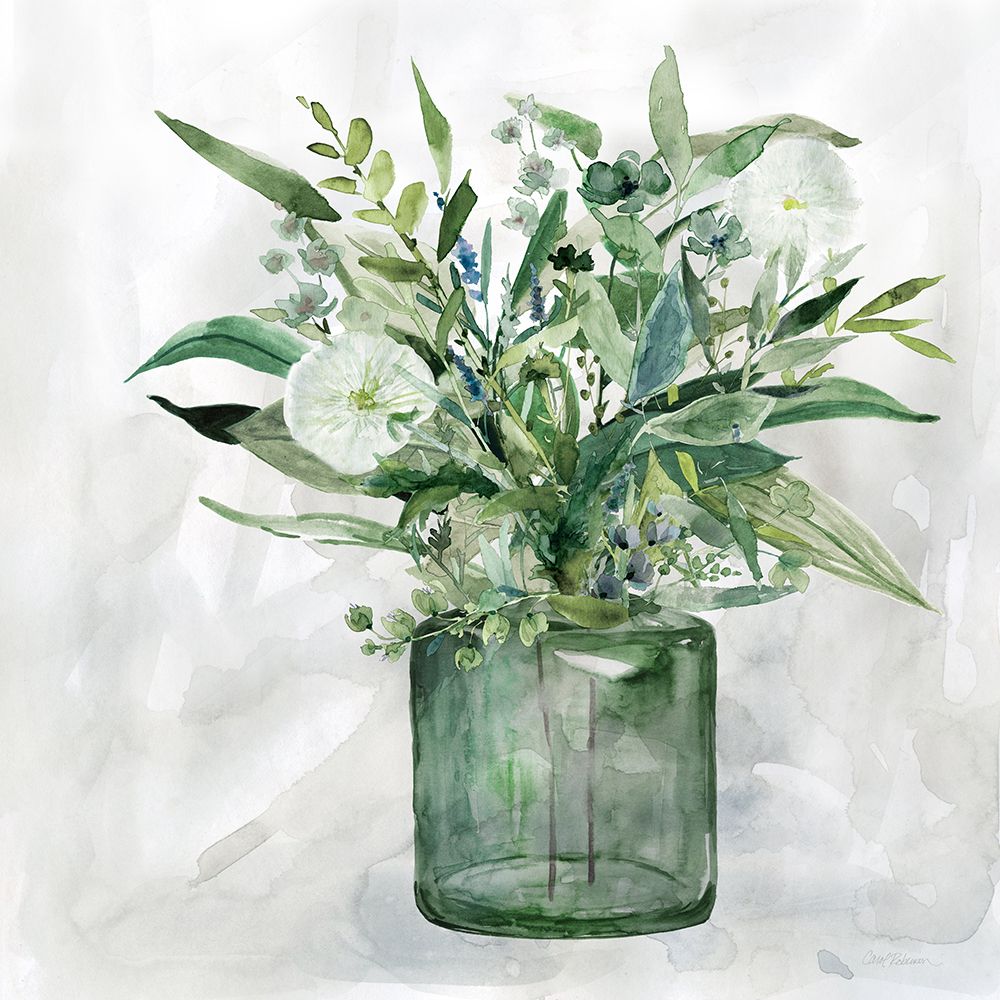 Green Garden I art print by Carol Robinson for $57.95 CAD