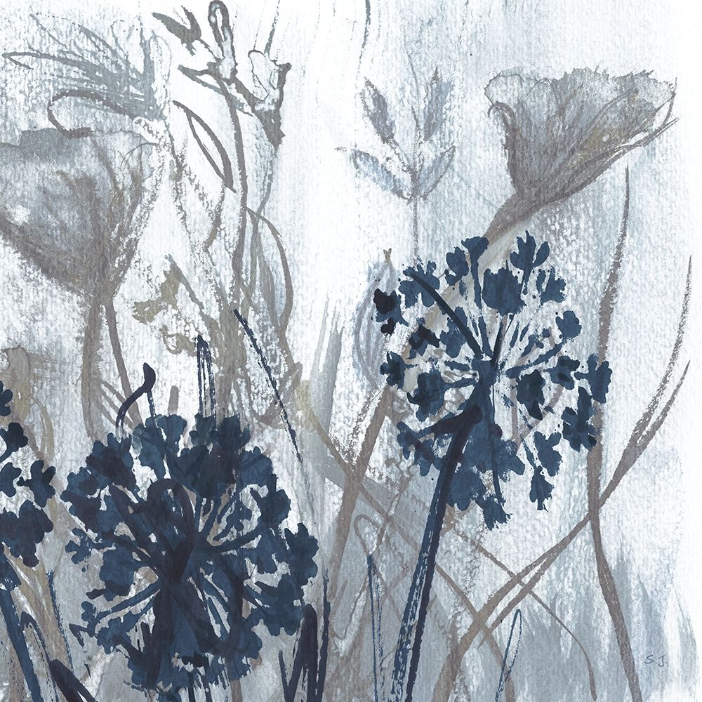 Indigo Field II art print by Susan Jill for $57.95 CAD