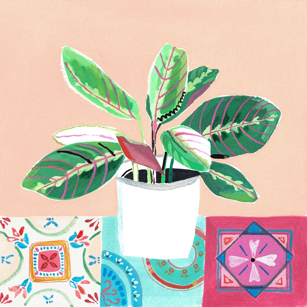 Growing Happy II art print by Kate and Elizabeth Pope for $57.95 CAD