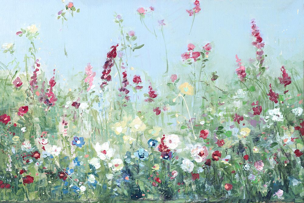 Sweet Summer Meadow art print by Sally Swatland for $57.95 CAD