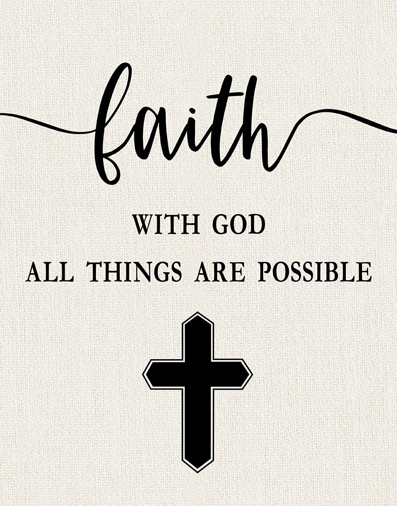Faith with God art print by Natalie Carpentieri for $57.95 CAD
