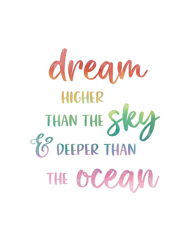 Dream Higher art print by Natalie Carpentieri for $57.95 CAD