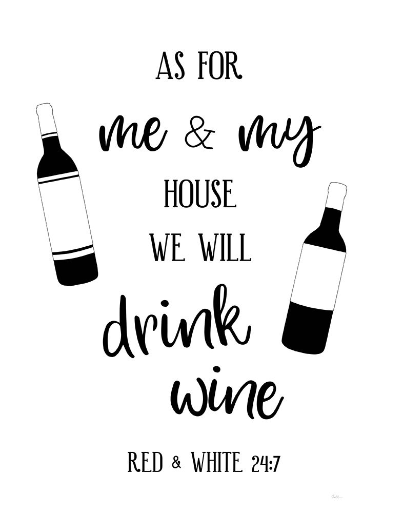 Drink Wine art print by Natalie Carpentieri for $57.95 CAD