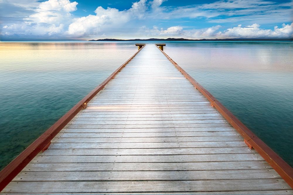 Long View Pier art print by Danita Delimont for $57.95 CAD