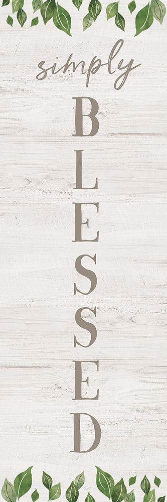 Blessed Greenery art print by Natalie Carpentieri for $57.95 CAD