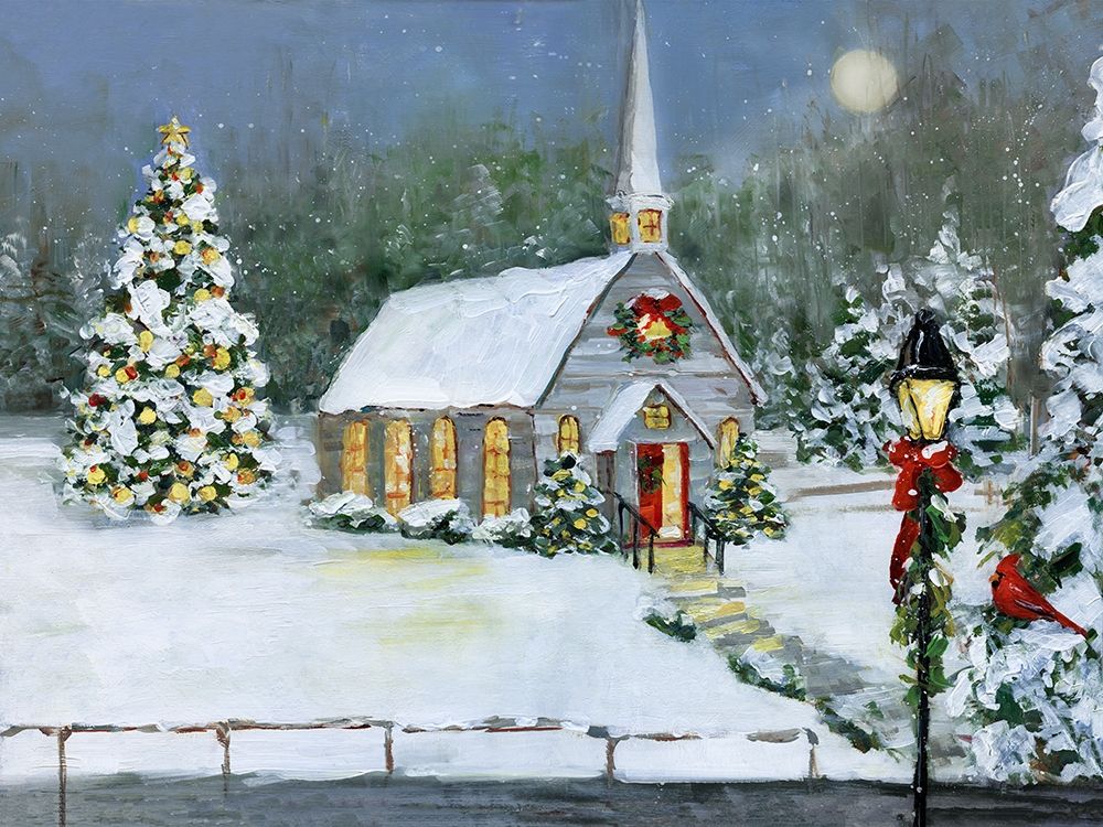 O Holy Night art print by Sally Swatland for $57.95 CAD