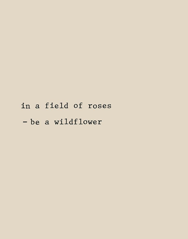 Be a Wildflower art print by CAD Designs for $57.95 CAD