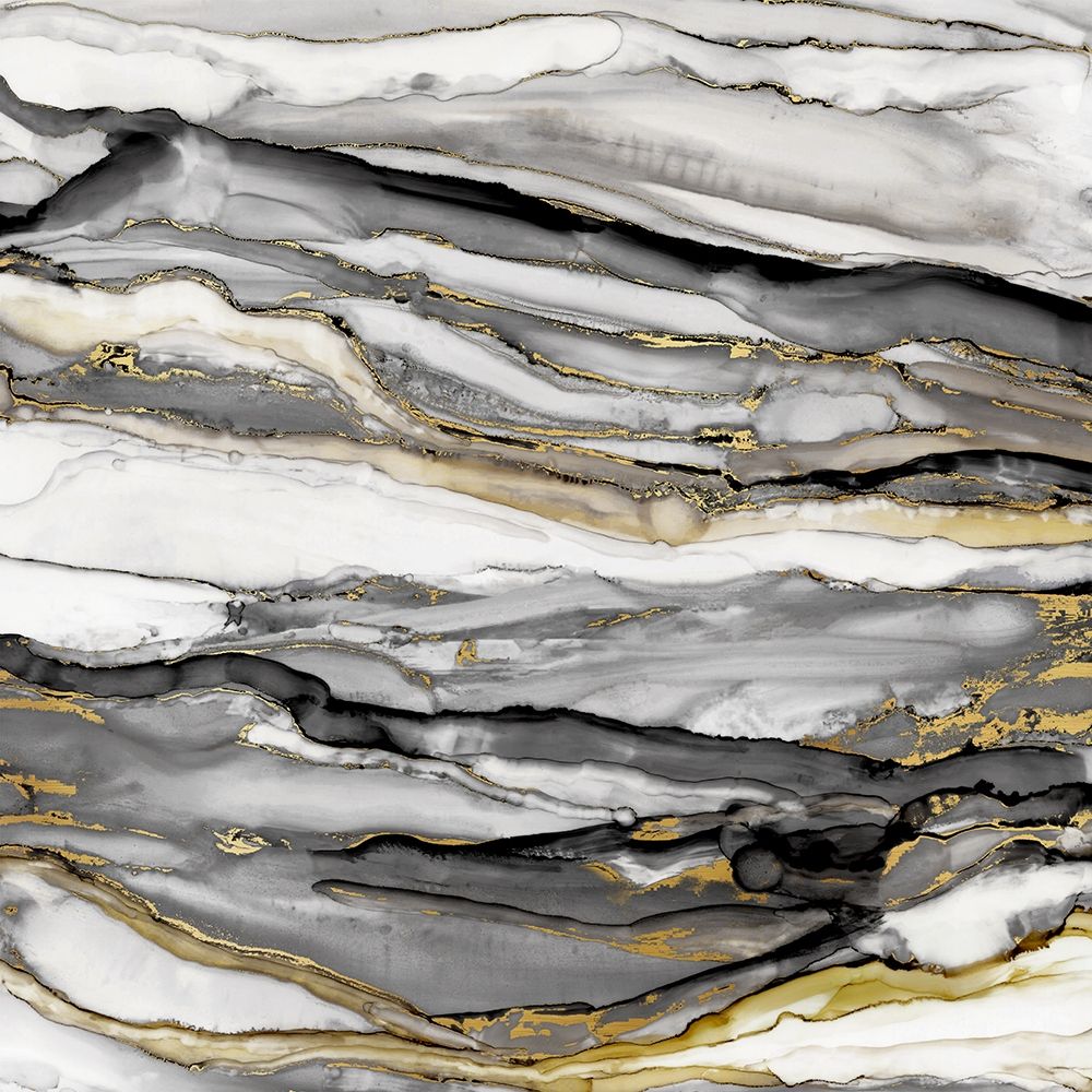 Marbled Gold II art print by Carol Robinson for $57.95 CAD