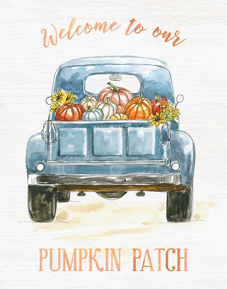 Pumpkin Patch art print by Nan for $57.95 CAD