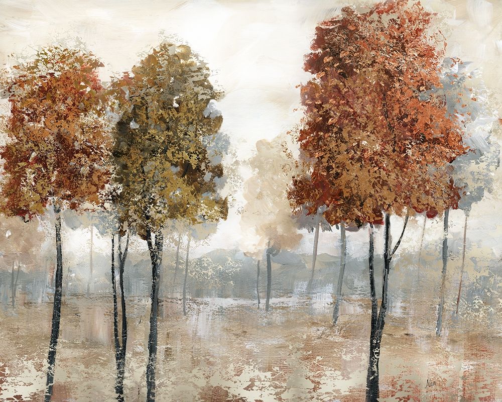 Trees of Copper Mountain art print by Nan for $57.95 CAD