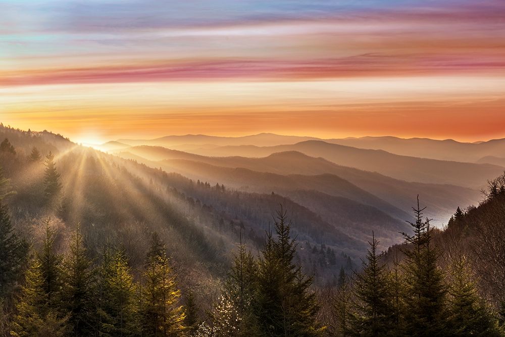 Smokey Sunrise art print by Danita Delimont for $57.95 CAD