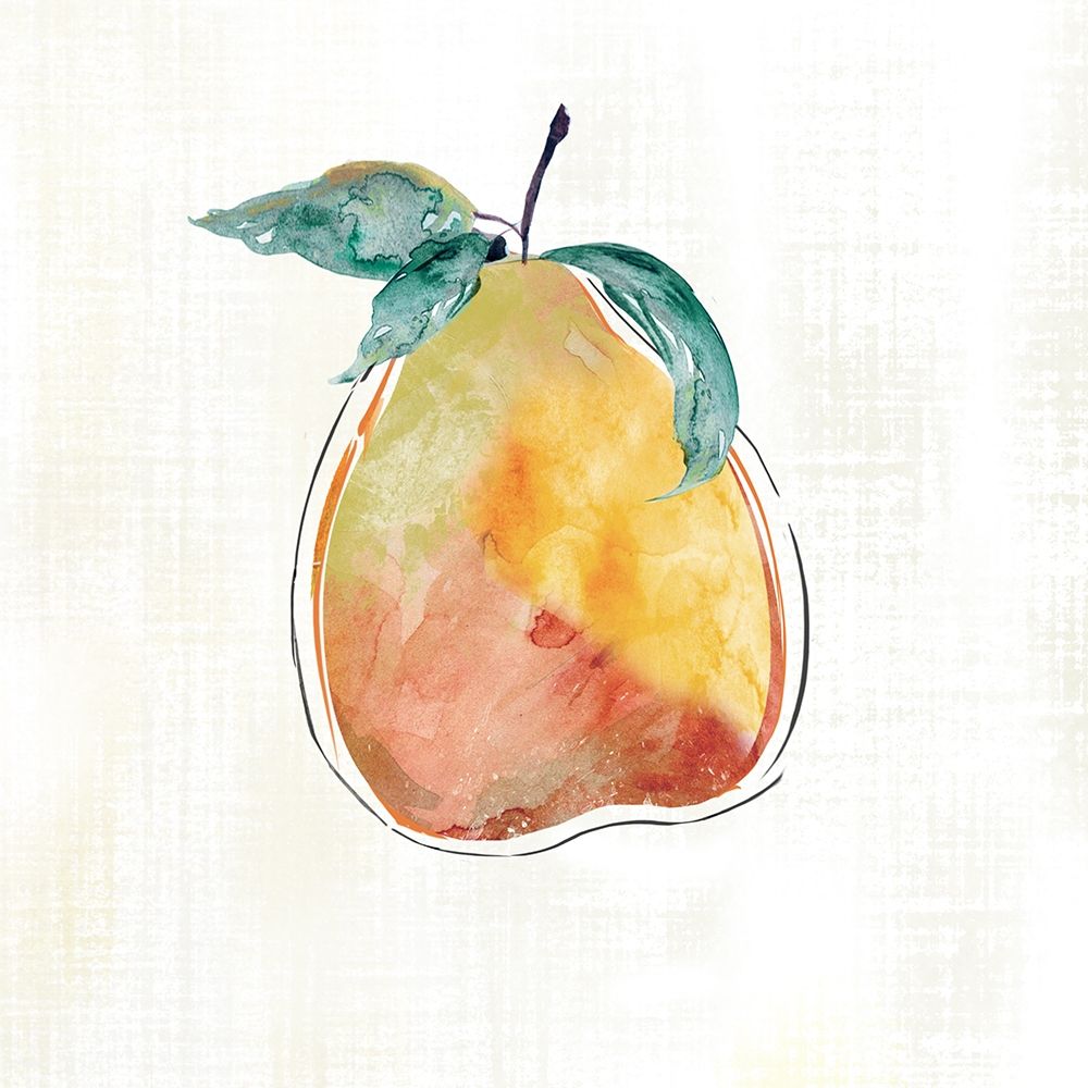 Happy Pear art print by Carol Robinson for $57.95 CAD