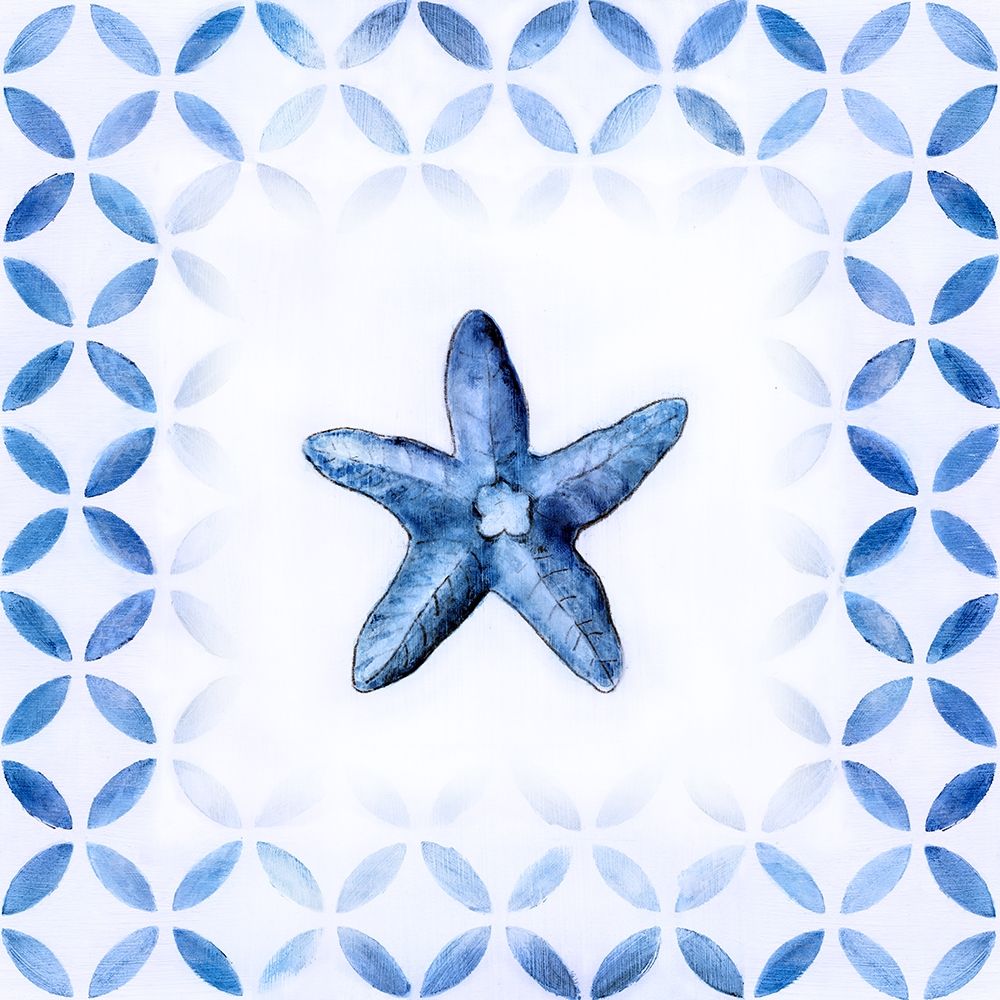 Royal Blue Shell III art print by Tava Studios for $57.95 CAD