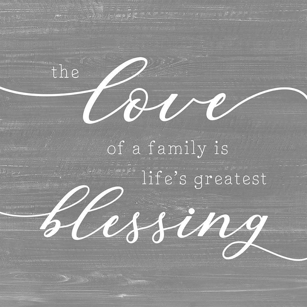 Family Blessing art print by CAD Designs for $57.95 CAD