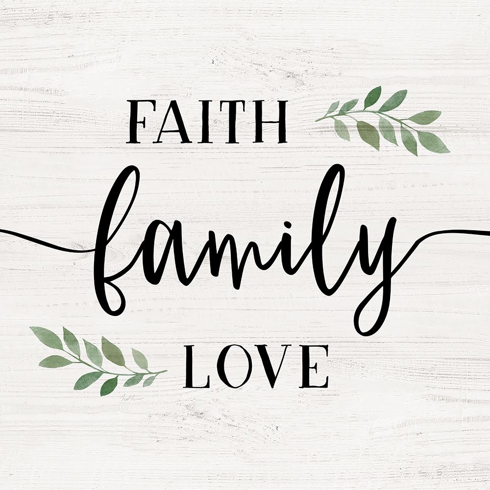 Faith Family art print by Natalie Carpentieri for $57.95 CAD