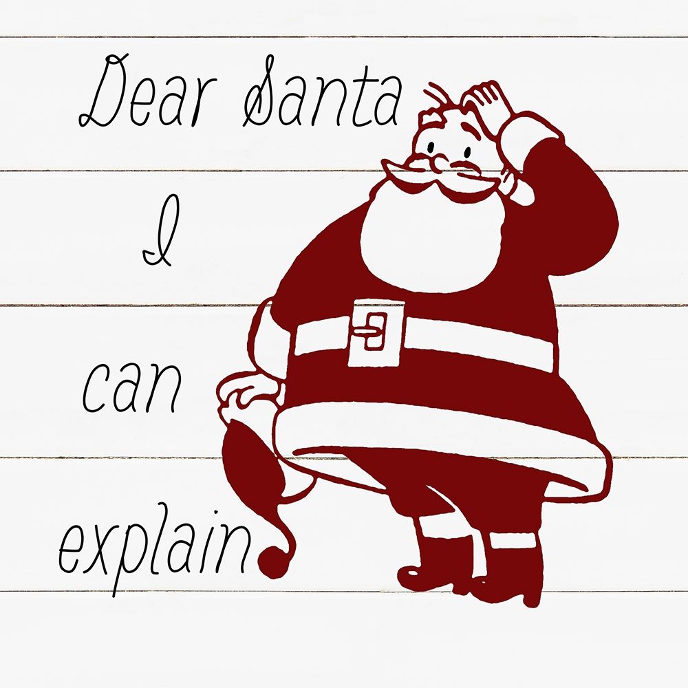 Signs for Santa II art print by Carol Robinson for $57.95 CAD