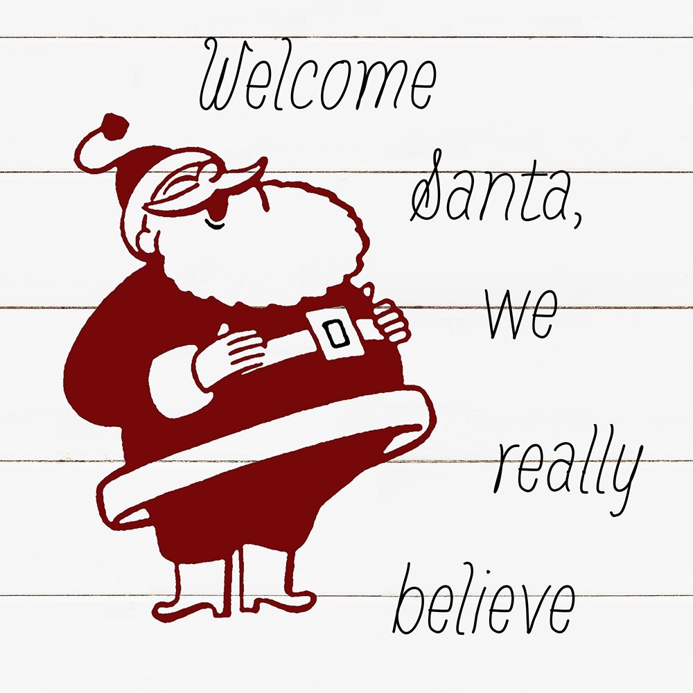 Signs for Santa IV art print by Carol Robinson for $57.95 CAD