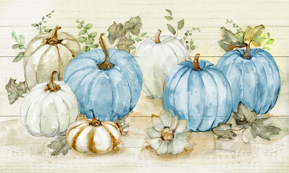 Pumpkin Harvest art print by Nan for $57.95 CAD