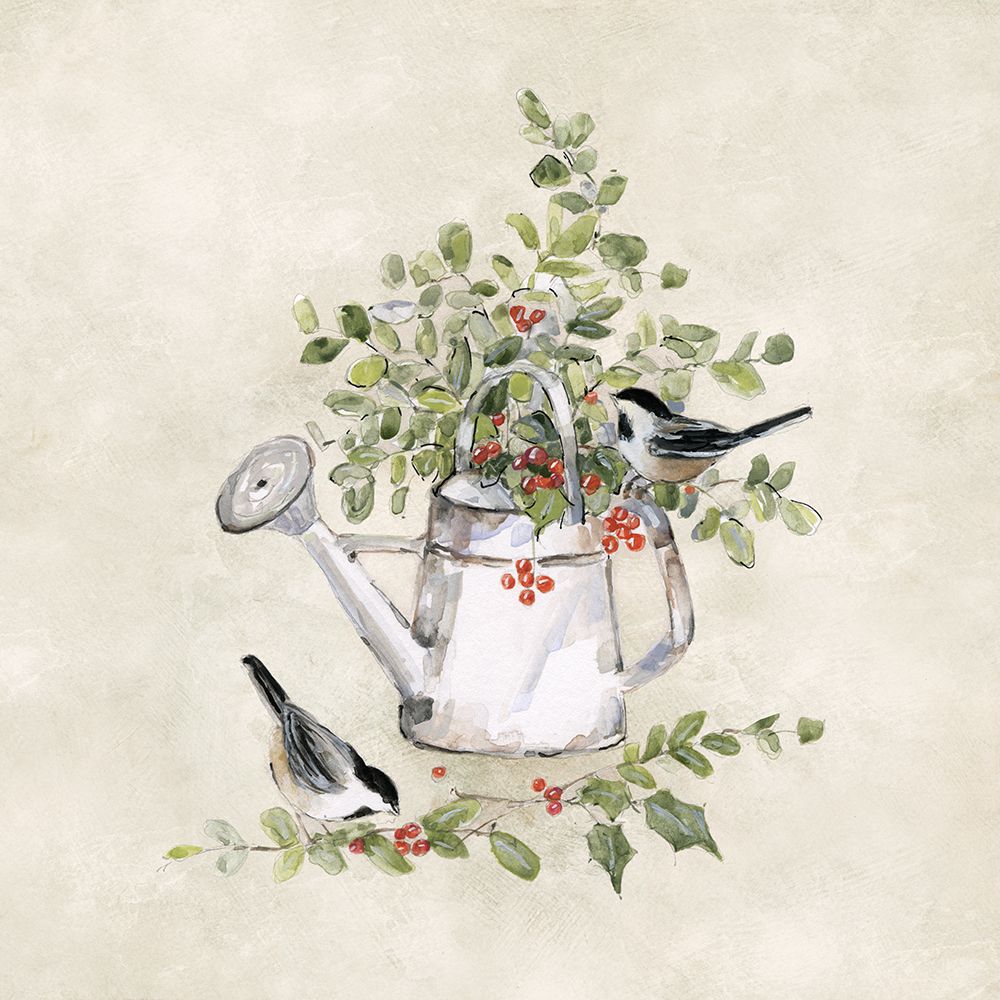 Winter Garden Gathering II art print by Sally Swatland for $57.95 CAD