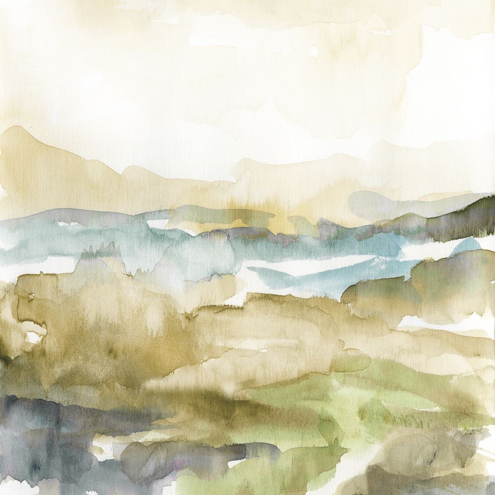 Spectrum Mountains art print by Nan for $57.95 CAD