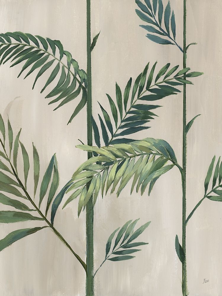 Modern Fronds II art print by Nan for $57.95 CAD