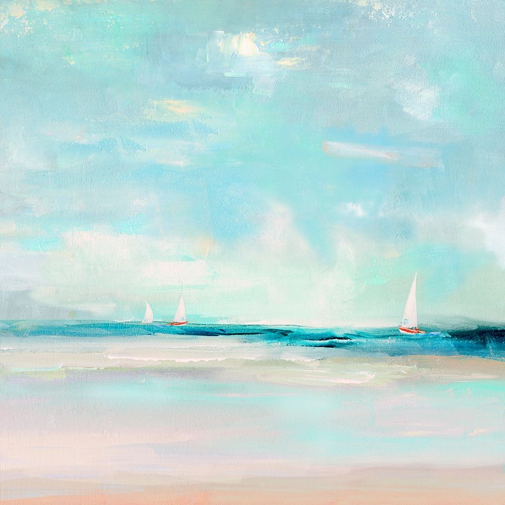 Caribbean Morning art print by Sally Swatland for $57.95 CAD