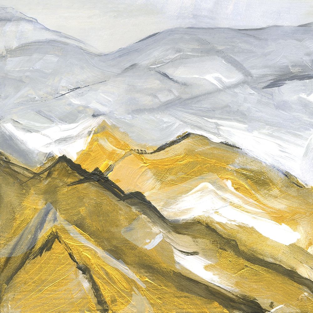 Glistening Peaks II art print by Susan Jill for $57.95 CAD