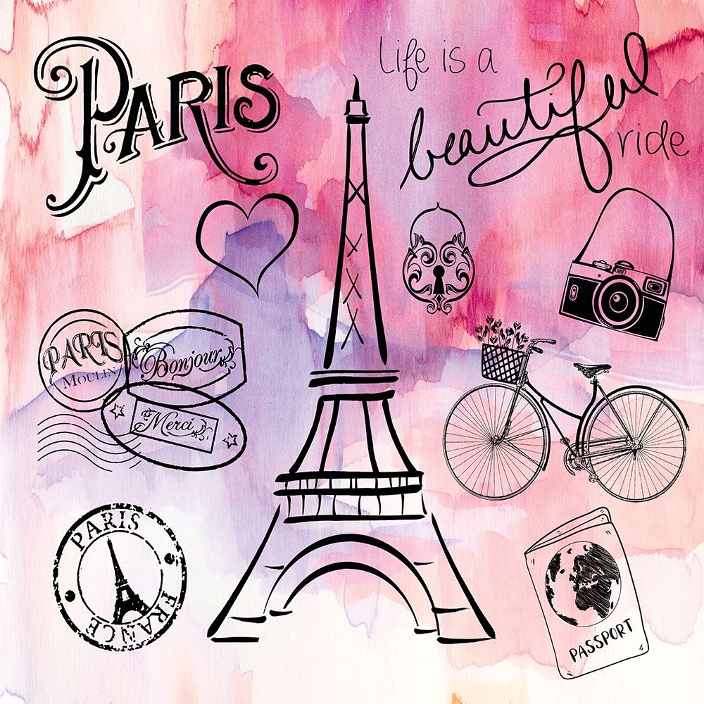 Beautiful Ride art print by Nan for $57.95 CAD