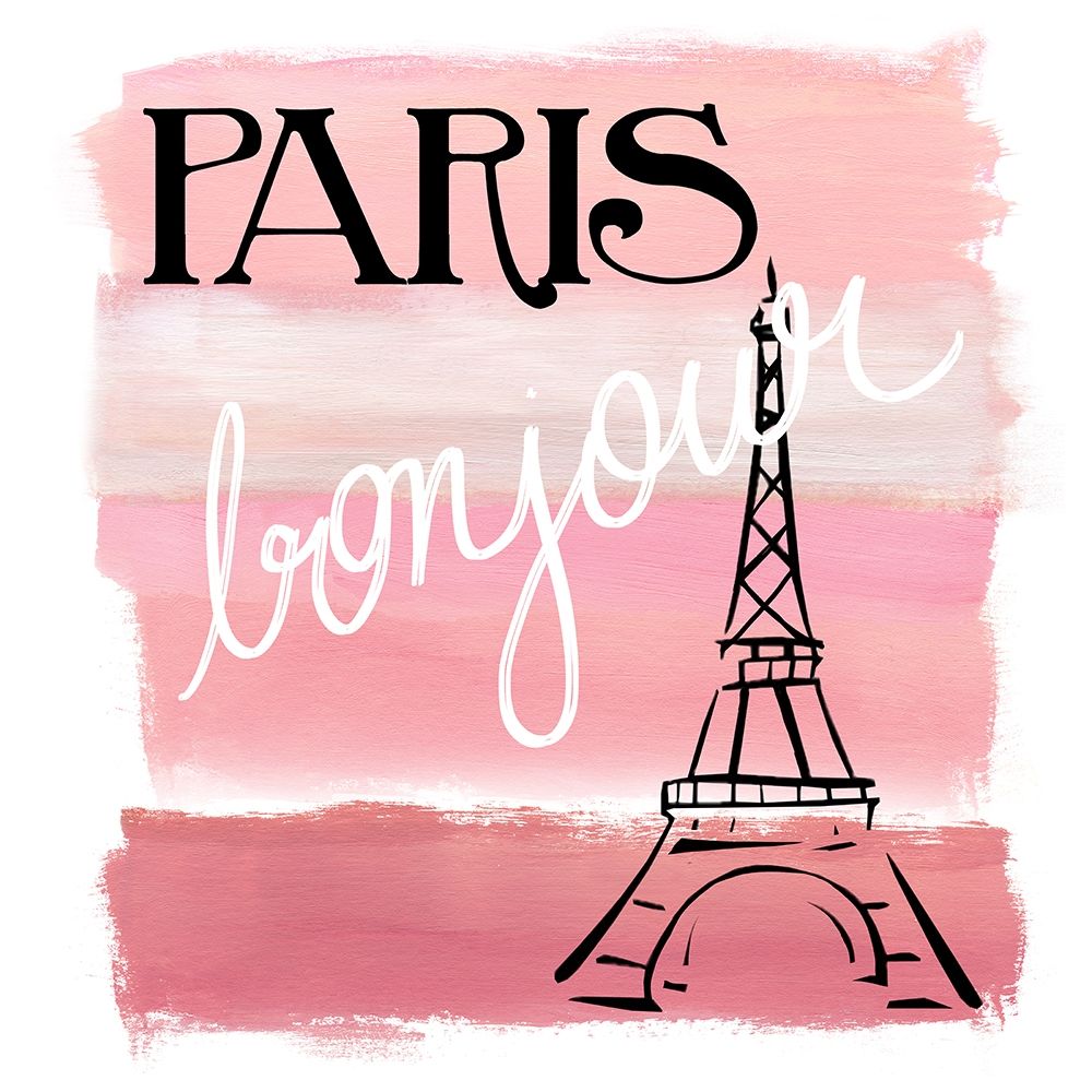 Bonjour art print by Nan for $57.95 CAD
