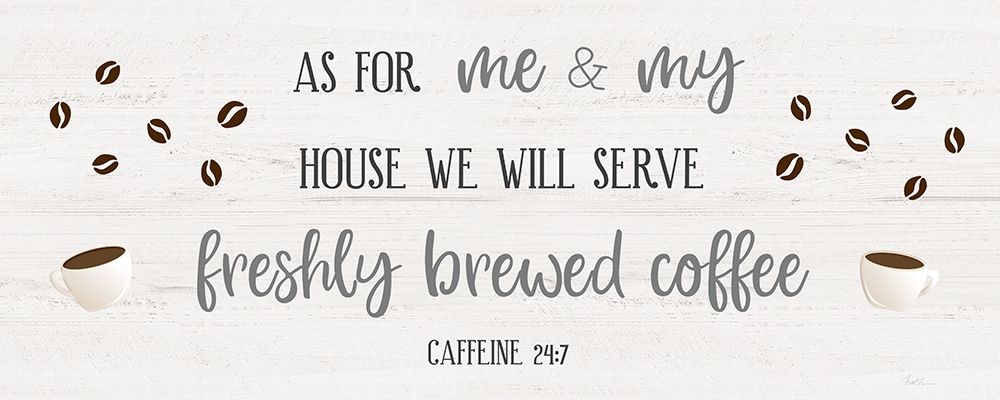 Caffeine 24/7 art print by Natalie Carpentieri for $57.95 CAD