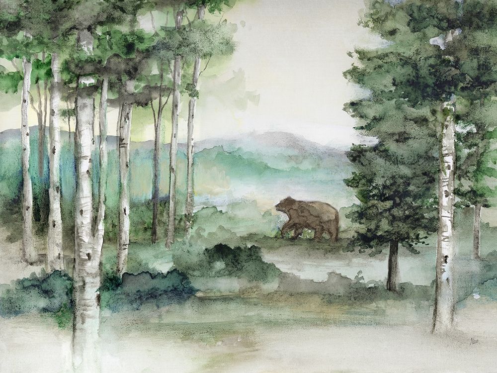 Bear Mountain art print by Nan for $57.95 CAD