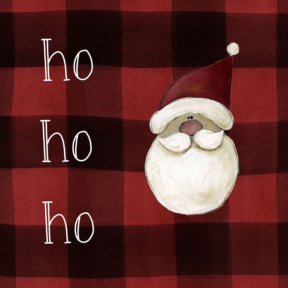 HO HO HO art print by Carol Robinson for $57.95 CAD