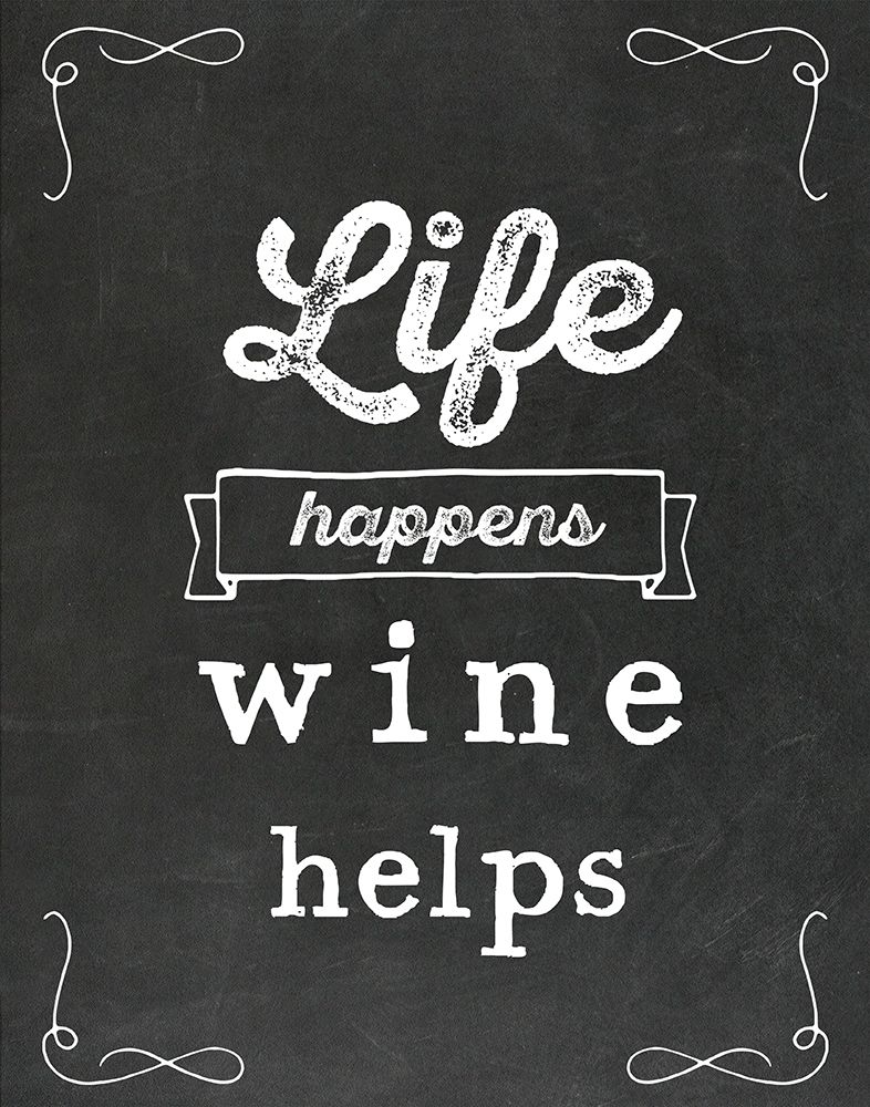 Wine Helps art print by Amanda Murray for $57.95 CAD
