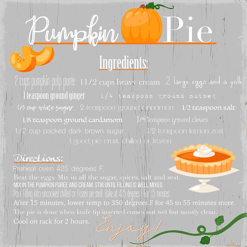 Pumpkin Pie art print by Daniela Santiago for $57.95 CAD