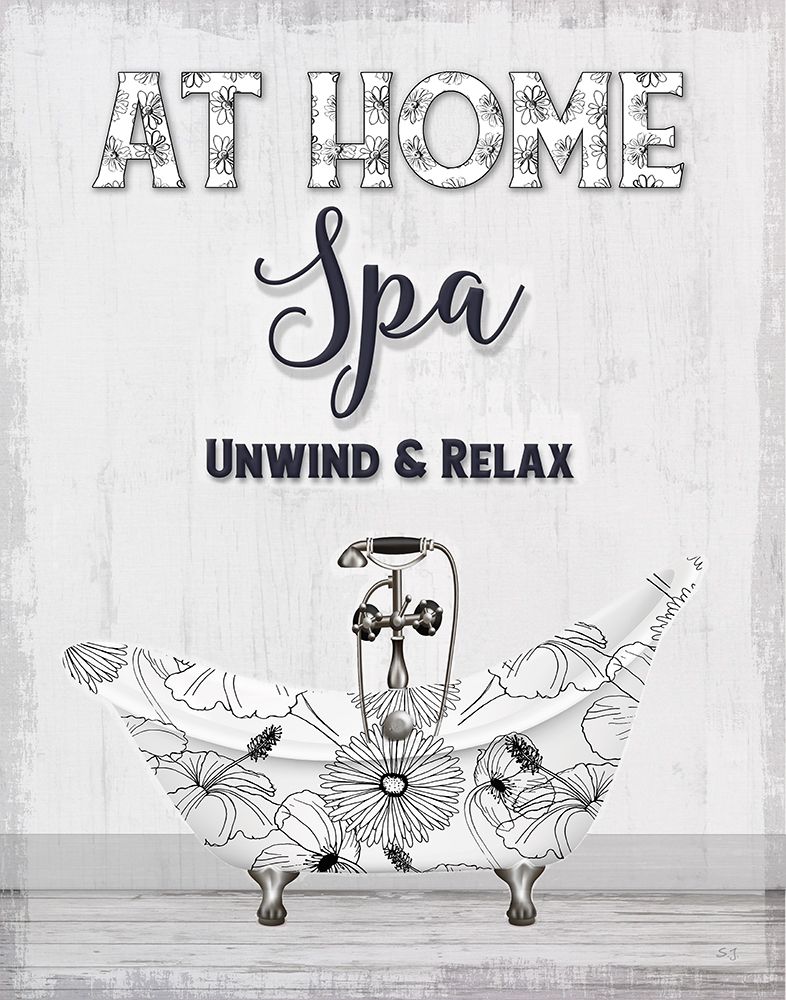 At Home Spa art print by Susan Jill for $57.95 CAD
