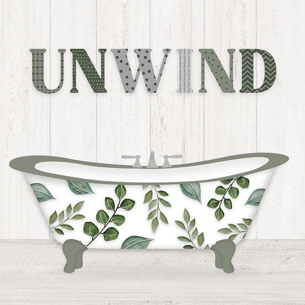 Bath Greenery I art print by Natalie Carpentieri for $57.95 CAD