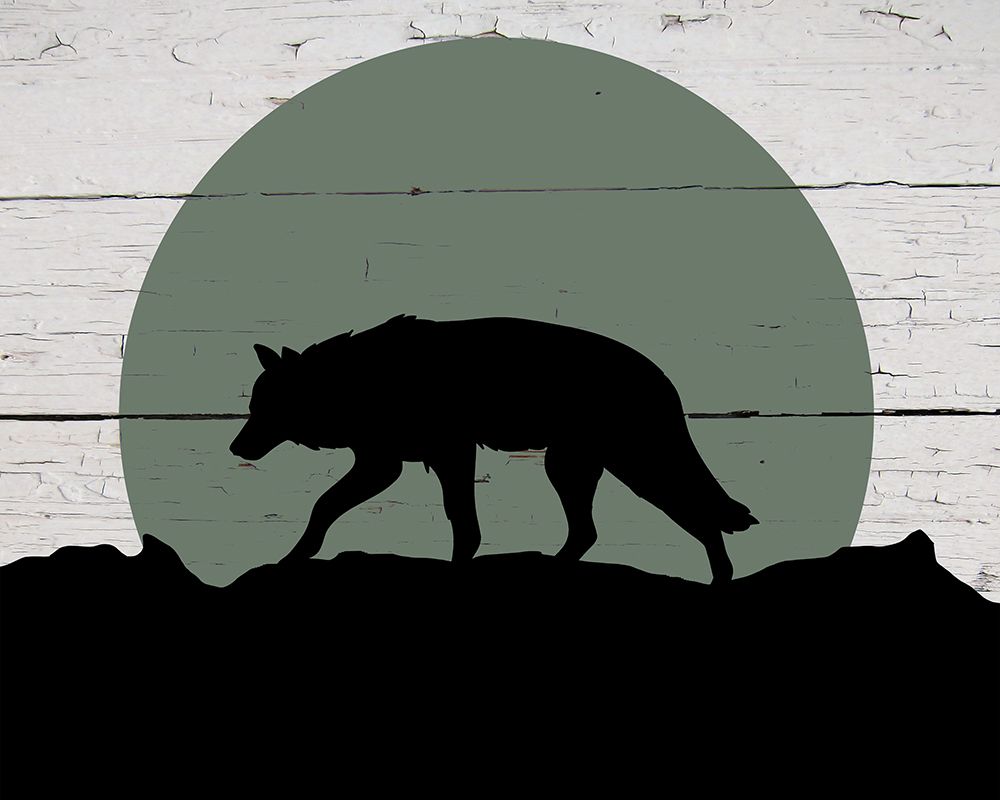 Mountain Wolf art print by Katrina Craven for $57.95 CAD