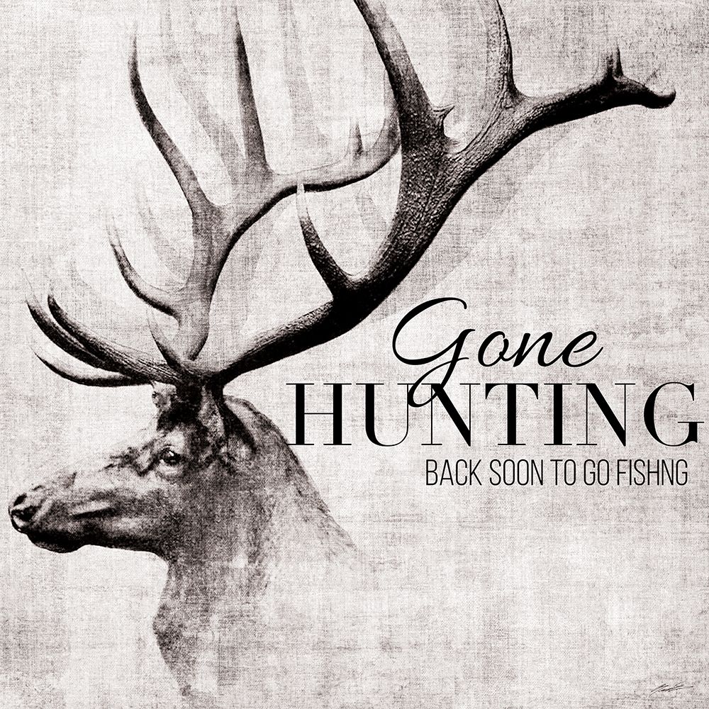 Gone Hunting and Fishing art print by John Butler for $57.95 CAD