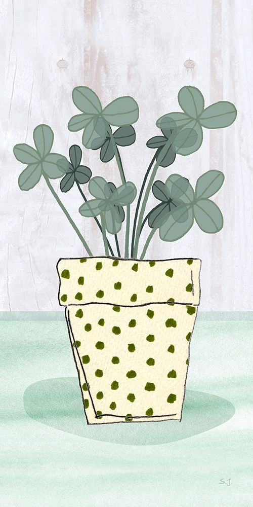 Potted Posies II art print by Susan Jill for $57.95 CAD