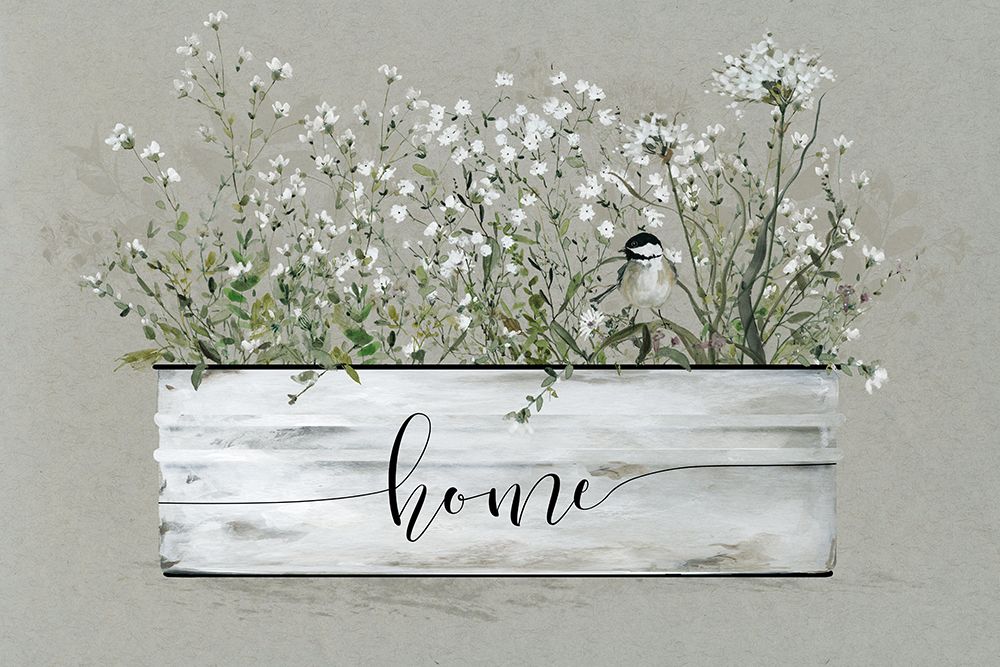 Bouquet of Grace Bucket Home art print by Livi Finn for $57.95 CAD
