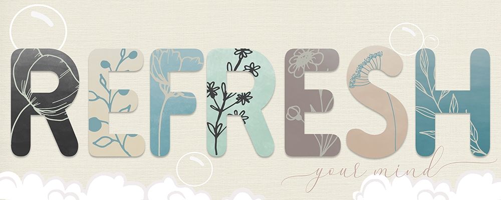 Refresh Your Mind art print by Daniela Santiago for $57.95 CAD