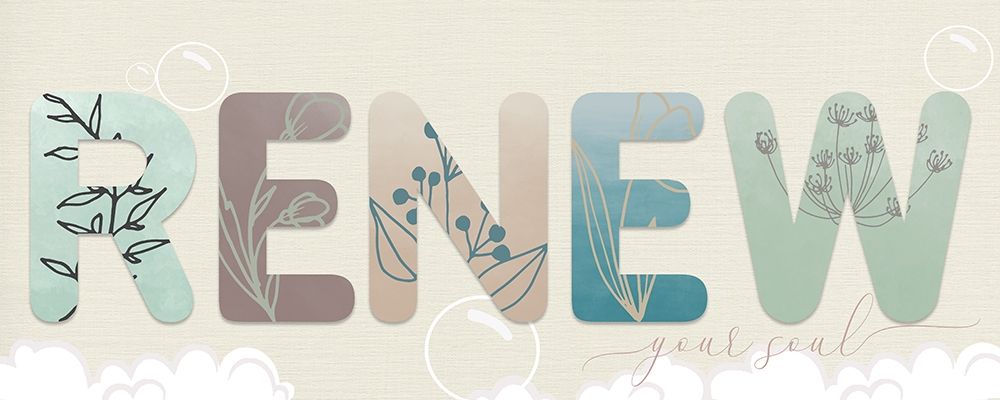 Renew Your Soul art print by Daniela Santiago for $57.95 CAD