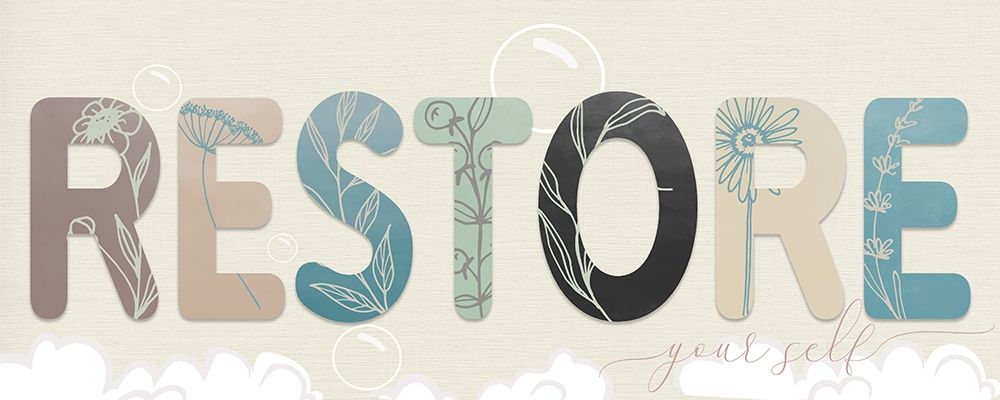 Restore Your Self art print by Daniela Santiago for $57.95 CAD